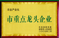 縣級重點龍頭企業